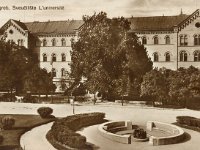 Zgrada Sveučilišta, Trg kralja Aleksandra (današnji Trg Republike Hrvatske), oko 1935. godine